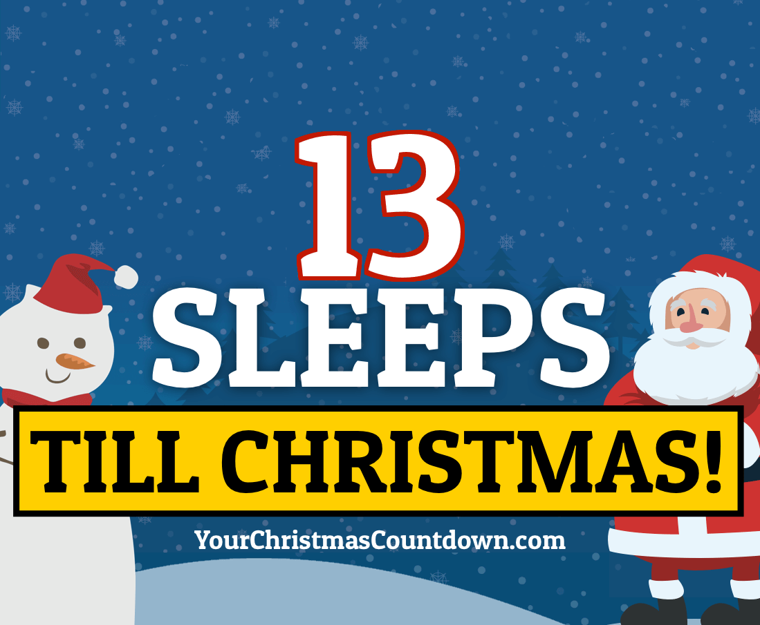 Your Christmas Countdown 2020 | Days Until Christmas | Sleeps To Xmas