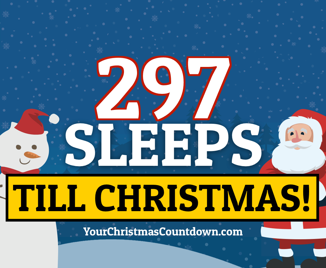 Your Christmas Countdown 2020 Days Until Christmas Sleeps To Xmas