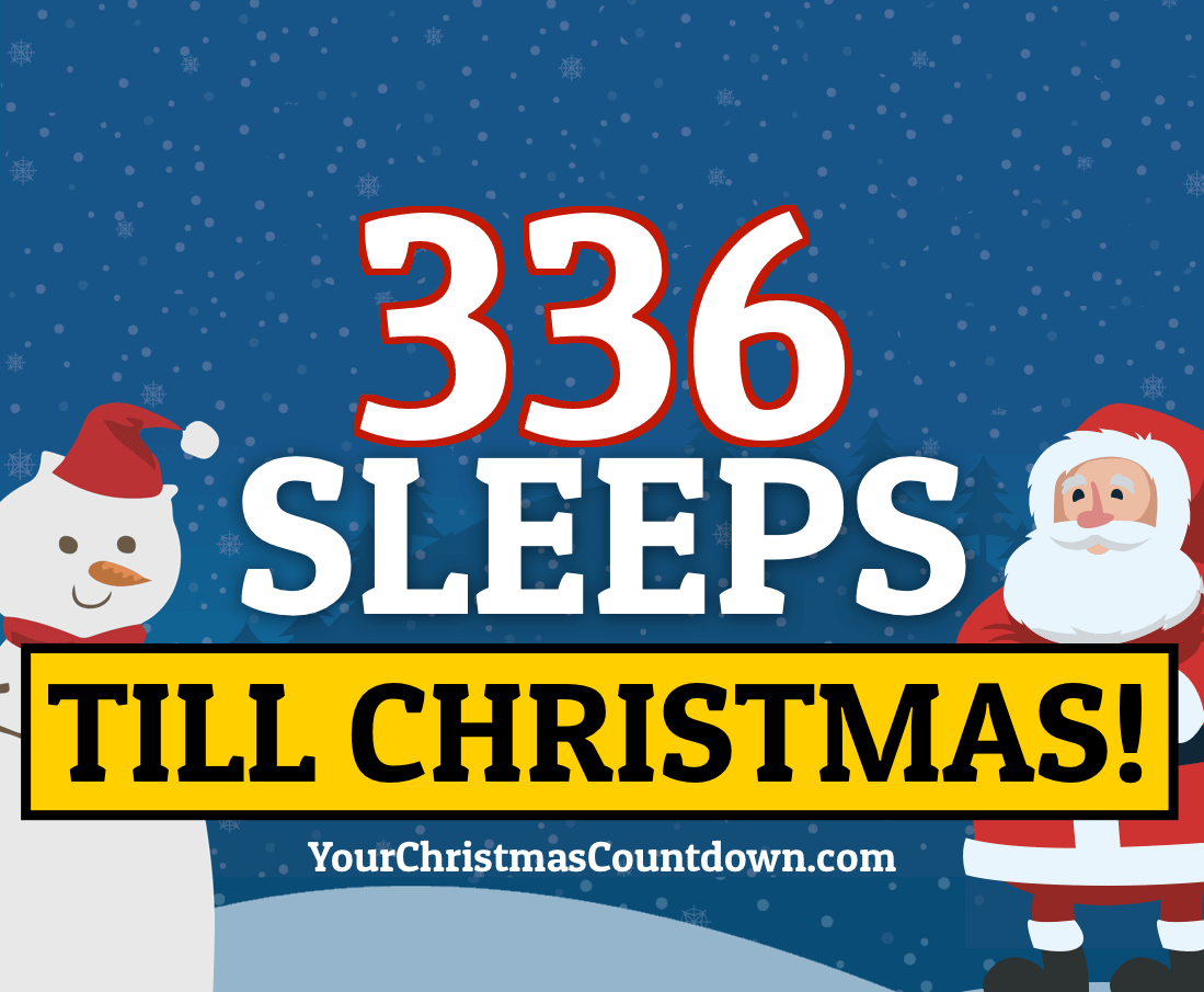 Your Christmas Countdown 2022 | Days Until Christmas | Sleeps To Xmas