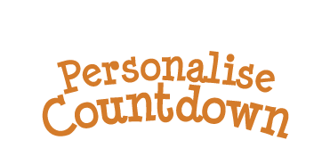 Personalise Xmas Countdown