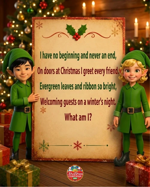 Answer:  Christmas wreath