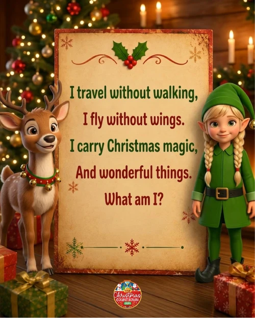 Answer: 🛷 Santa's sleigh