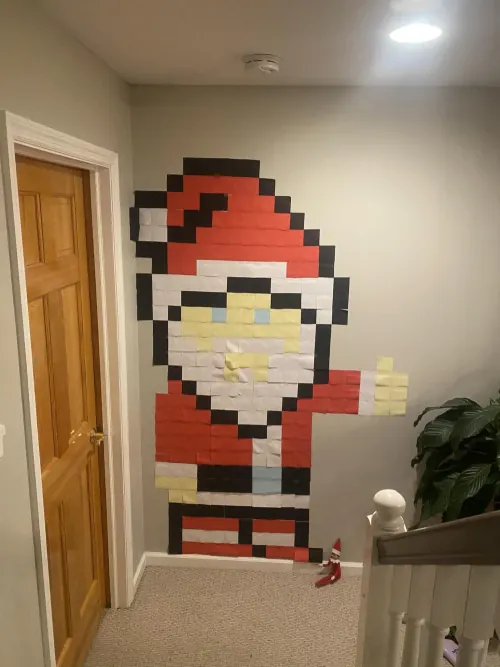 Post-it Notes Santa