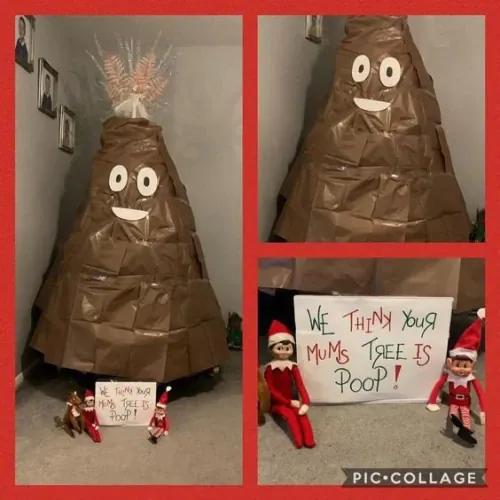 Christmas Tree Poo