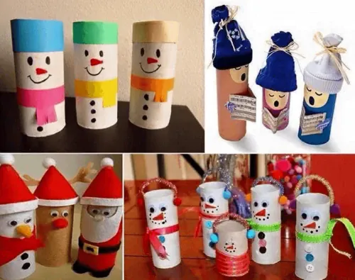 Snowman Toilet Rools