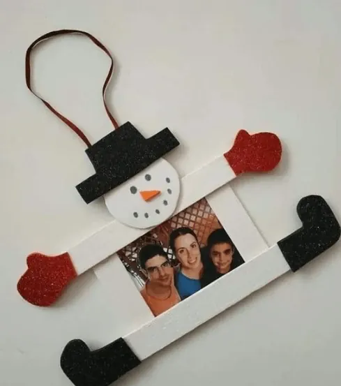 Snowman Photo frame