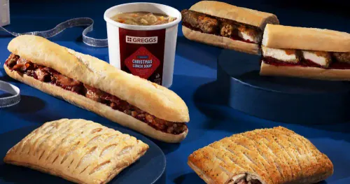 Greggs 2023 Festive Menu has arrived