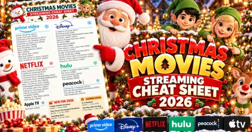Christmas Movie Streaming Cheat Sheet 2026 – Where to Watch Your Favourite Christmas Films