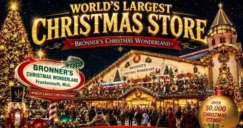 Bronners Christmas Wonderland - The Worlds Largest Christmas Store