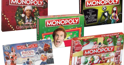 The best Christmas themed editions of Monopoly