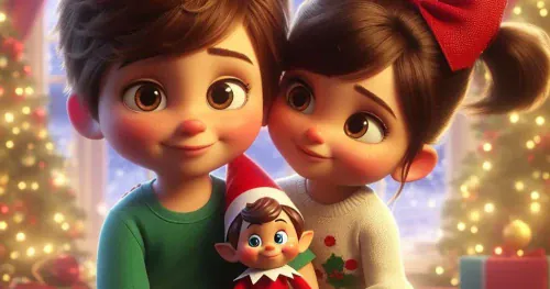 Make An Elf On The Shelf Disney Pixar Style Story Book