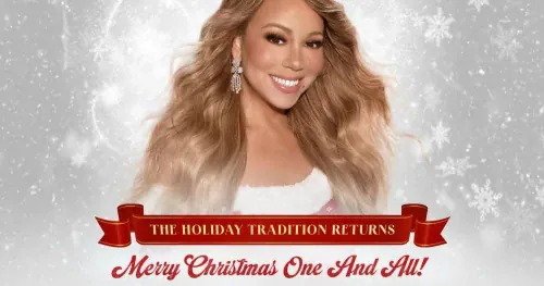 Mariah Carey announces her 2023 Christmas US tour