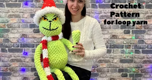 Get your crochet on with these Grinch themed patterns
