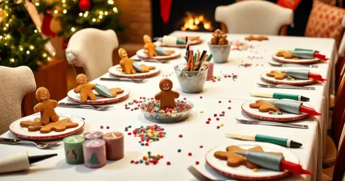 How to Host a Fun and Festive Gingerbread Decorating Party