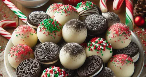 Indulge in the Festive Spirit with Oreo Christmas Truffles