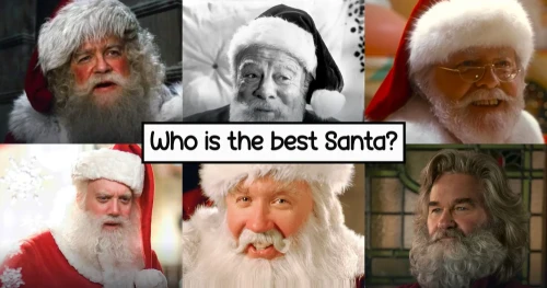 The Most Well-Known Santas from Movies