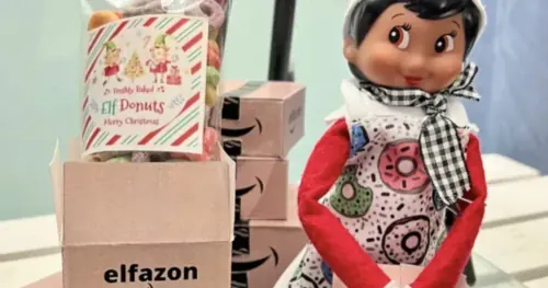 Elf on the Shelf outfits and props