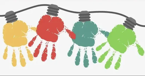 Cherishing Moments: Hand and Feet Christmas Keepsakes for the Family