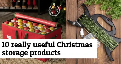 10 of the most useful Christmas storage products you never knew you needed
