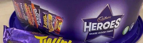 Some boxes of Heroes will be missing mini Twirls this Christmas