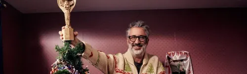 Three Lions Turns Christmas For World Cup 2022