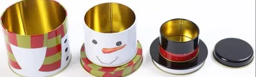 Christmas Cake Tins