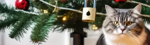 Ways to protect your Christmas tree from cats and pets