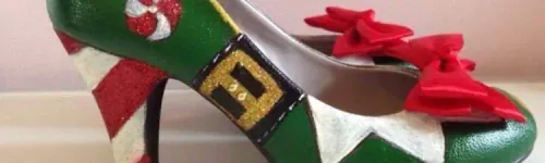 Custom Made Christmas Shoes