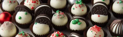 Indulge in the Festive Spirit with Oreo Christmas Truffles