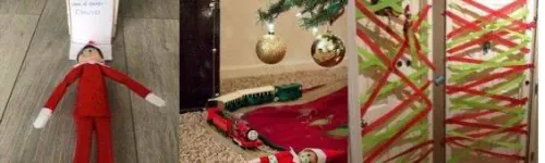 The Most Evil Elf on the Shelf ideas