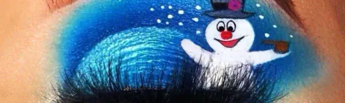 10 amazing Christmas eye makeup designs