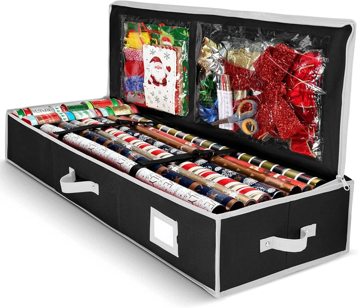 Christmas Gift Wrap Organizer
