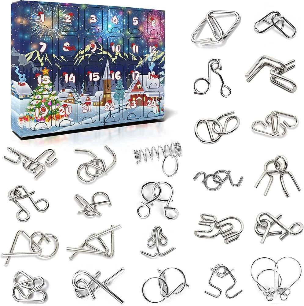 Metal Puzzle Advent Calendar