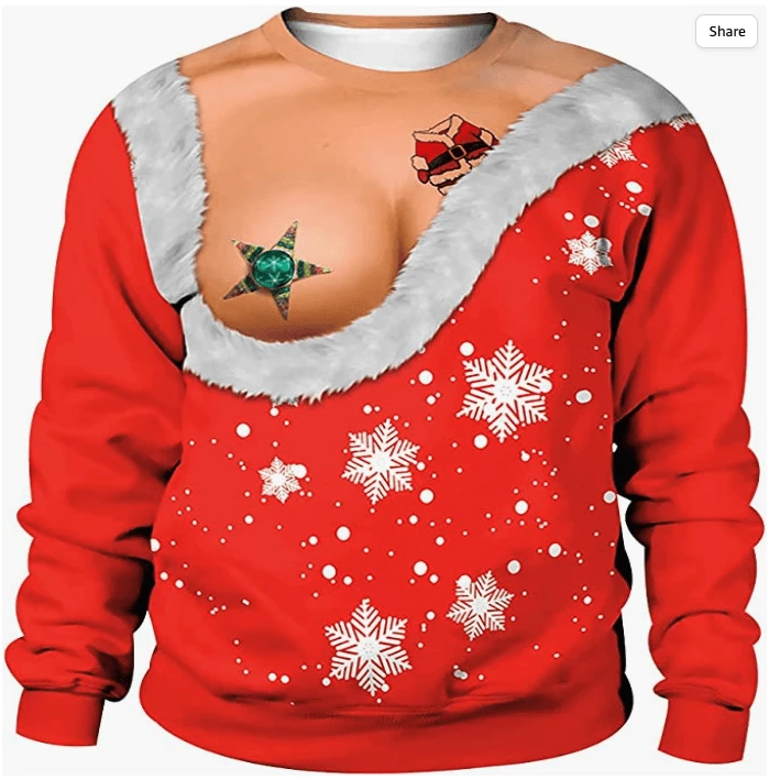 The One with a Boob Showing