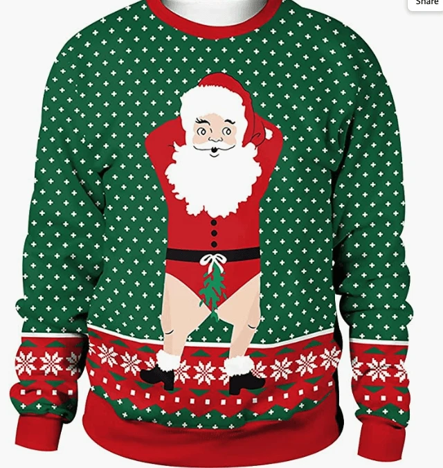 Kiss Santa's Mistletoe