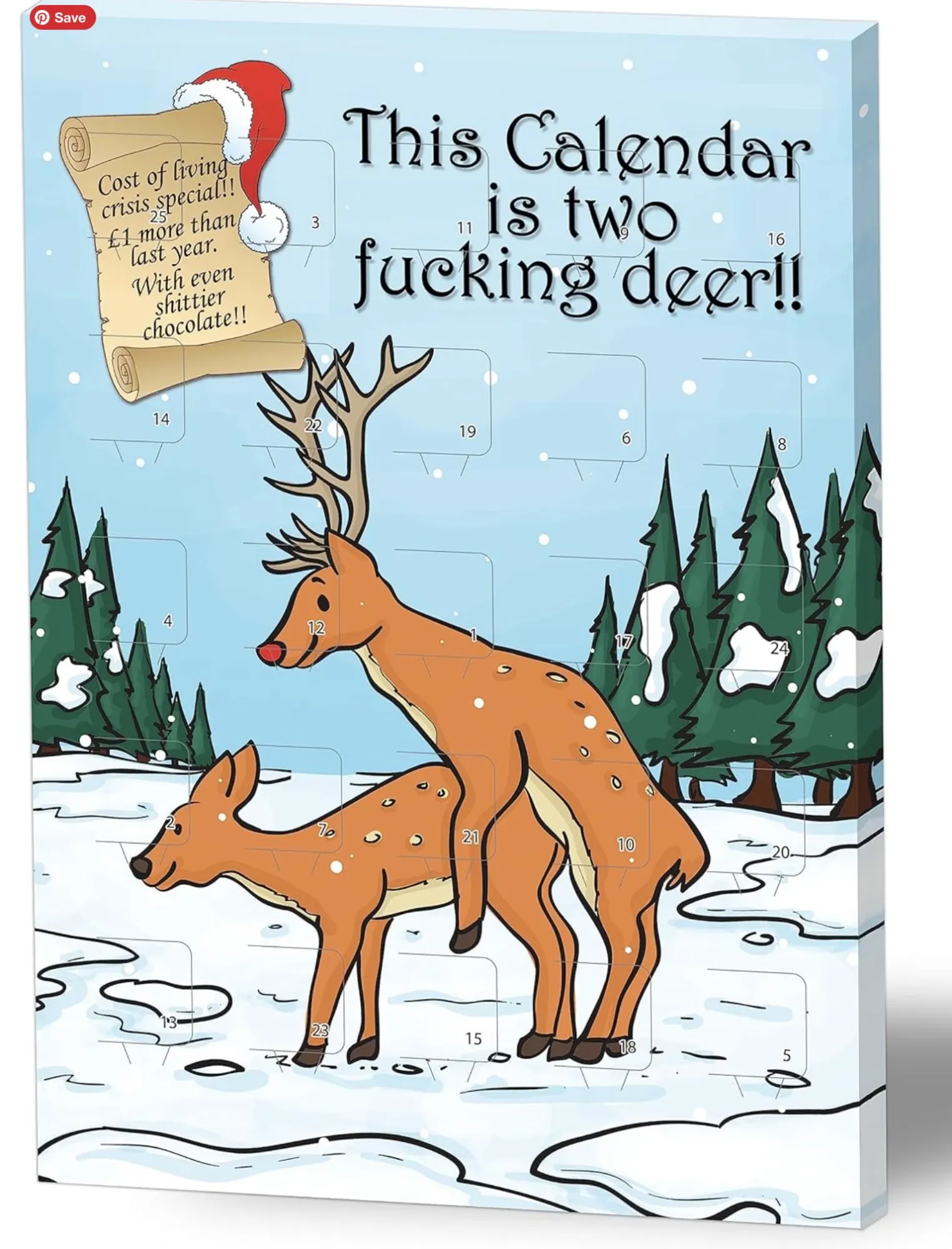 World's Most Offensive Chocolate Advent Calendar