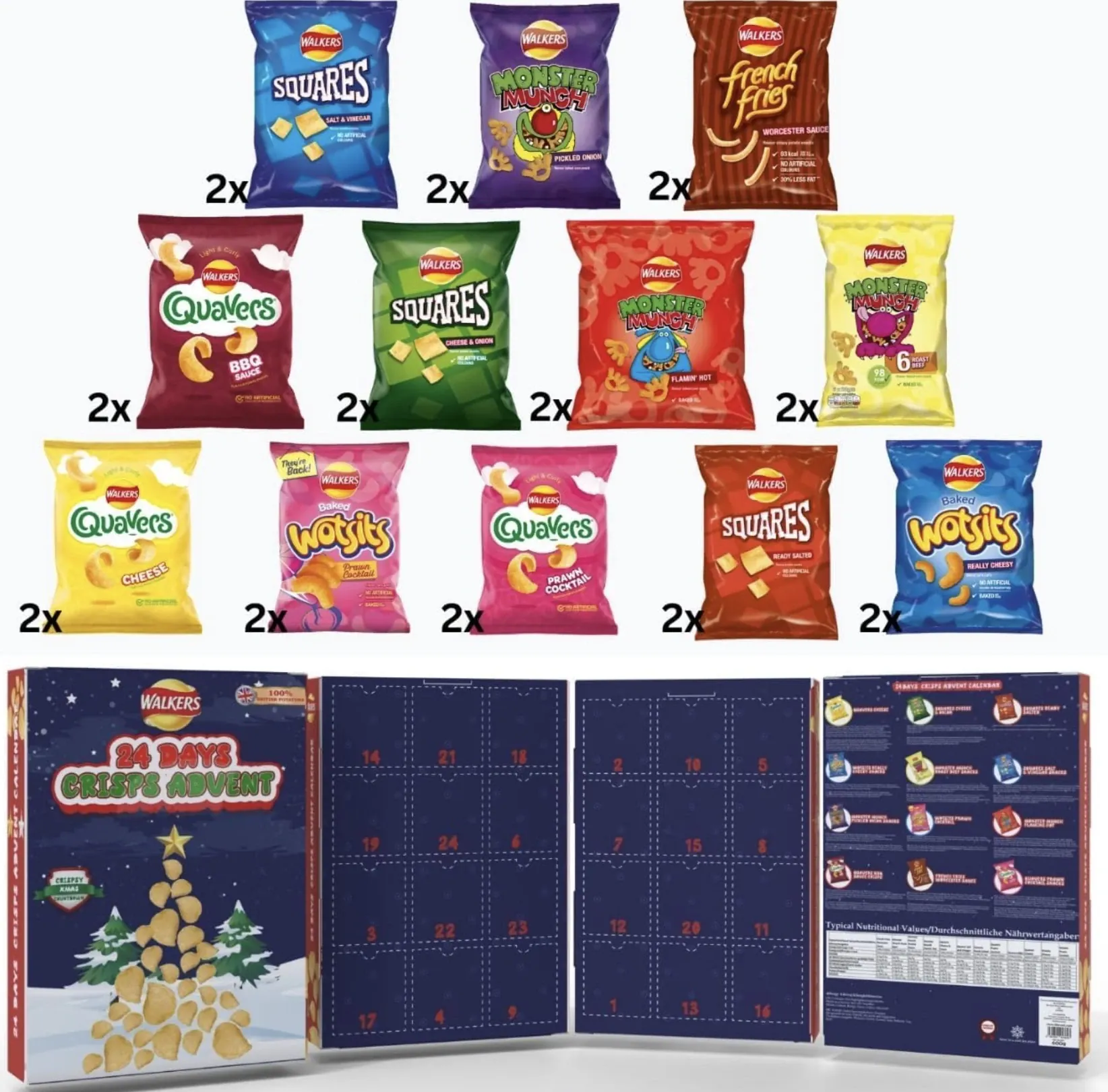Crisps Advent Calendar